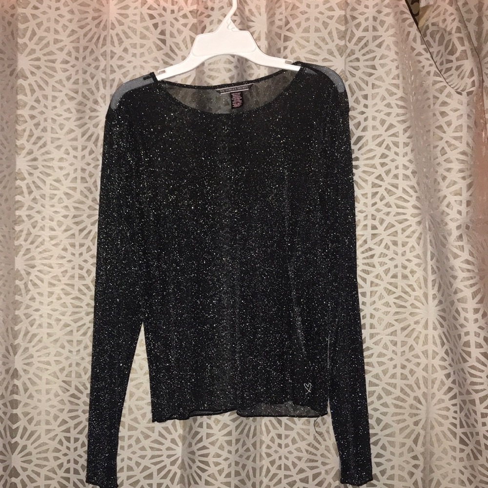 Long sleeve Sheer Victoria’s Secret Top